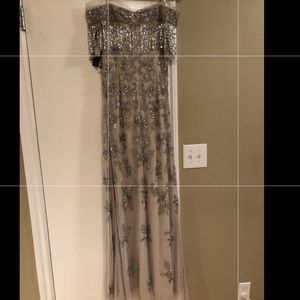 Adrianna Papell beaded gown